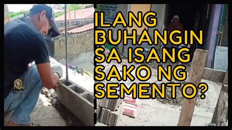 paano gumawa ng bakod / pag asinta ng hollowblock (running.